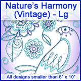 A Nature's Harmony (Vintage) Design Pack