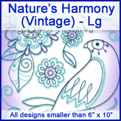 A Nature's Harmony (Vintage) Design Pack