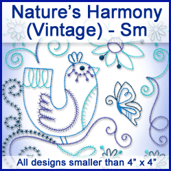 A Nature's Harmony (Vintage) Design Pack