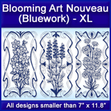 A Blooming Art Nouveau (Bluework) Design Pack