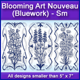 A Blooming Art Nouveau (Bluework) Design Pack