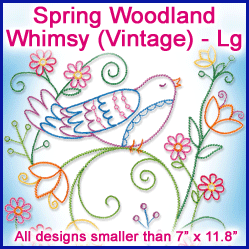 A Spring Woodland Whimsy (Vintage) Design Pack