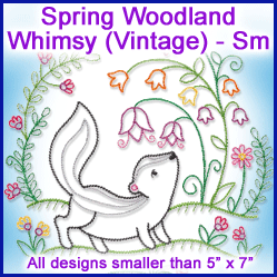 A Spring Woodland Whimsy (Vintage) Design Pack