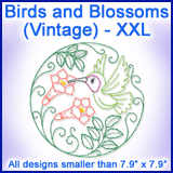 A Birds and Blossoms (Vintage) Design Pack