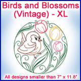 A Birds and Blossoms (Vintage) Design Pack
