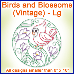 A Birds and Blossoms (Vintage) Design Pack