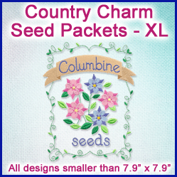 A Country Charm Seed Packets Design Pack