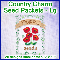 A Country Charm Seed Packets Design Pack