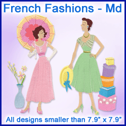 A French Fashions Design Pack - Md
