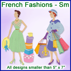 A French Fashions Design Pack - Md