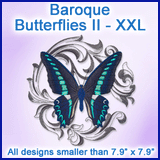 A Baroque Butterflies II Design Pack