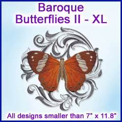 A Baroque Butterflies II Design Pack