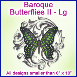 A Baroque Butterflies II Design Pack