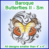 A Baroque Butterflies II Design Pack