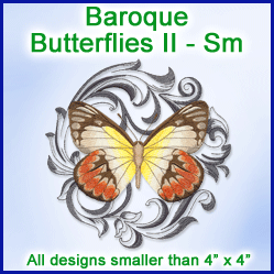 A Baroque Butterflies II Design Pack