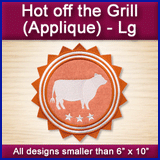 A Hot Off the Grill (Applique) Design Pack