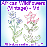 A African Wildflowers (Vintage) Design Pack