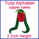A Tulip Alphabet Design Pack