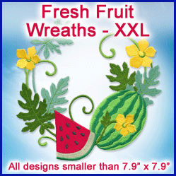 A Fresh Fruit Wreaths Design Pack