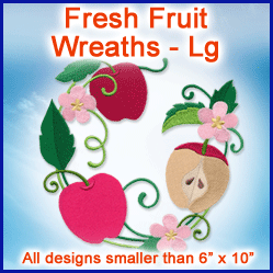 A Fresh Fruit Wreaths Design Pack