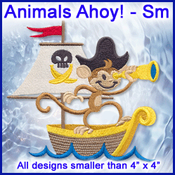 A Animals Ahoy! Design Pack