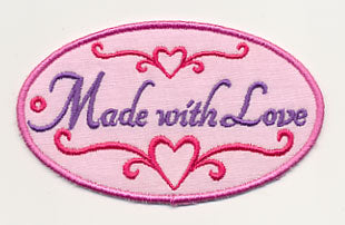 Canning Jar Tag - Made with Love (In-the-Hoop)