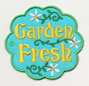 Canning Jar Tag - Garden Fresh (In-the-Hoop)