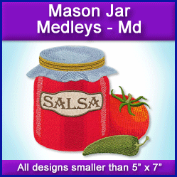 A Mason Jars Medleys Design Pack