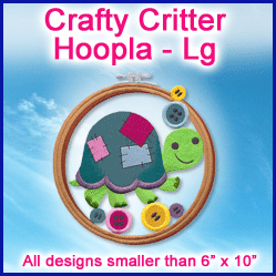 A Crafty Critter Hoopla Design Pack