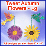 A Tweet Autumn Flowers Design Pack