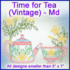 A Time for Tea (Vintage) Design Pack
