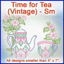 A Time for Tea (Vintage) Design Pack