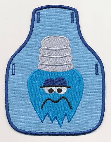 Broken Light Bottle Apron (In-the-Hoop)