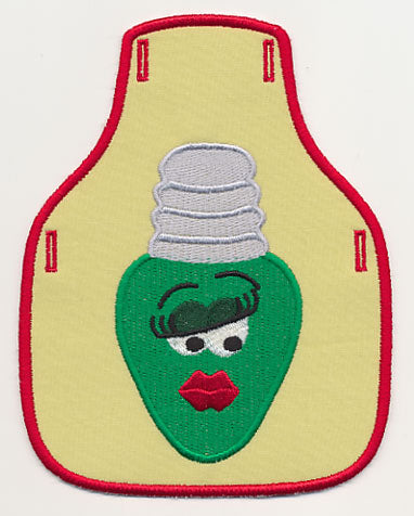 Lipstick Light Bottle Apron (In-the-Hoop)