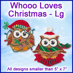 A Whooo Loves Christmas Design Pack