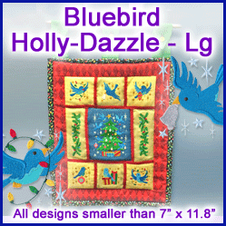 A Bluebird Holly-Dazzle Design Pack