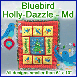 A Bluebird Holly-Dazzle Design Pack