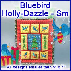 A Bluebird Holly-Dazzle Design Pack