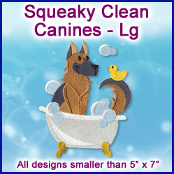 A Squeaky Clean Canines Design Pack
