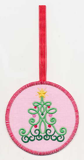 Trim the Tree with Filigree Ornament (In-the-Hoop)
