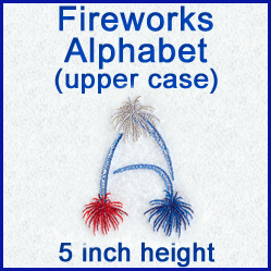 A Fireworks Alphabet Design Pack