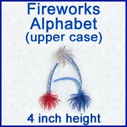 A Fireworks Alphabet Design Pack