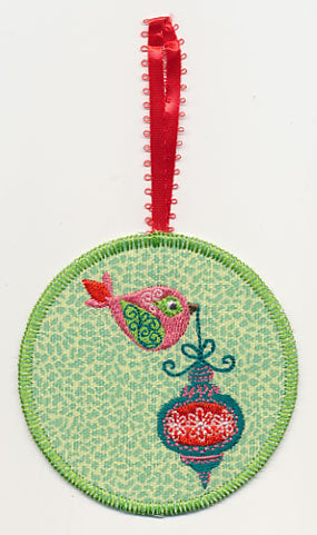 Tweet Christmas 3 Ornament (In-the-Hoop)
