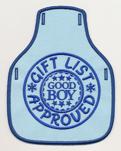 Gift List Approved - Good Boy Bottle Apron (In-the-Hoop)