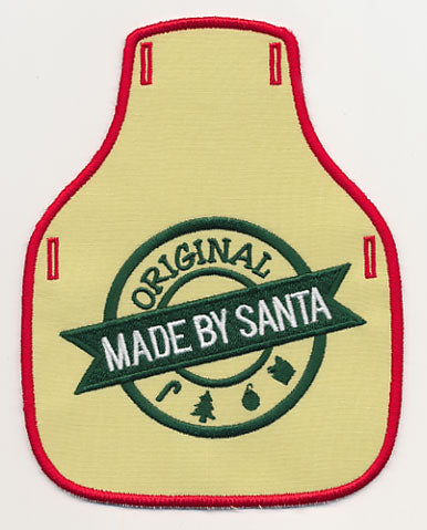 Made By Santa Bottle Apron (In-the-Hoop)