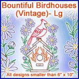 A Bountiful Birdhouses (Vintage) Design Pack