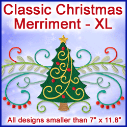 A Classic Christmas Merriment Design Pack