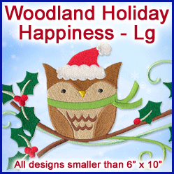 A Woodland Holiday Happiness Design Pack