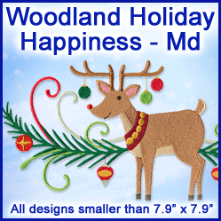 A Woodland Holiday Happiness Design Pack