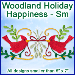 A Woodland Holiday Happiness Design Pack